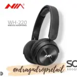 NIA WH220 On Ear Wireless Bluetooth Headphones