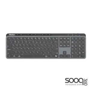 Meetion WK330 Rechargeable 2.4G & Bluetooth Dual Mode Wireless Ultra Thin Full Layout Keyboard