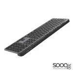 Meetion WK330 Rechargeable 2.4G & Bluetooth Dual Mode Wireless Ultra Thin Full Layout Keyboard