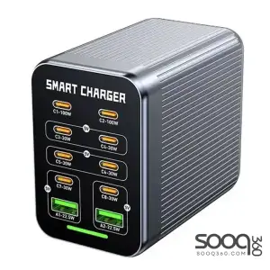 10 in 1 WLX-G1 Smart Desktop GaN Charging Station 425W