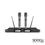 AISP WM-8211 UHF Wireless Handheld Two Microphones