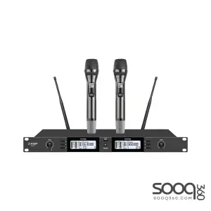 AISP WM-8211 UHF Wireless Handheld Two Microphones