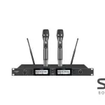 AISP WM-8211 UHF Wireless Handheld Two Microphones