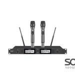 AISP WM-8211 UHF Wireless Handheld Two Microphones