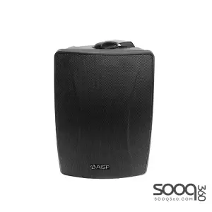 AISP WS-6040 6.5" Wall Mounted Speaker with Power Tap 40W -Black