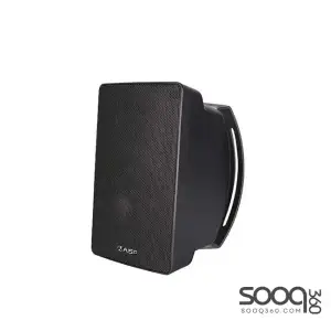 AISP WS-6560 6.5" 1" Indoor Wall Mount Speaker with Power 60W -Black