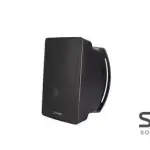 AISP WS-6560 6.5" 1" Indoor Wall Mount Speaker with Power 60W -Black