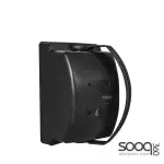 AISP WS-6560 6.5" 1" Indoor Wall Mount Speaker with Power 60W -Black