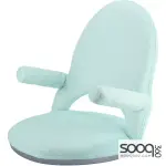 Nnewvante Floor Chair with Back Support and Armrest