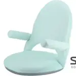 Nnewvante Floor Chair with Back Support and Armrest