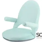Nnewvante Floor Chair with Back Support and Armrest