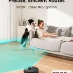 مكنسة روبوت ذكية مع خزان Sayona Reboot IQ Robot Vac