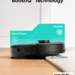 مكنسة روبوت ذكية مع خزان Sayona Reboot IQ Robot Vac