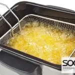 قلاية زيت كهربائية سايونا ستيل 3 لتر