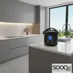طنجرة الضغط الكهربائية من ماركة كونتي بسعة 12 لتر