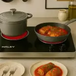 غاز كهربائي عينتين بالاشعه الحمراء من ماركة هايلي