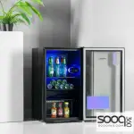 ثلاجة سايونا ميني بار بسعة 53 لتر باب زجاجي