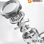 فرامة لحمة سايونا هيكل ستانلس ستيل 2200 واط