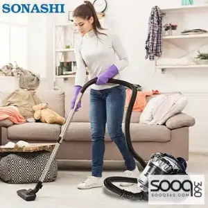 مكنسة سوناشي الكهربائية (Bag-less – بدون كيس)
