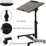 طاولات خاصة للاب توب و الاكل بجانب السرير folding computer desk