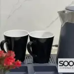 غلاية كهربائية منزلية من RAF - مع 2 كوب سيراميك