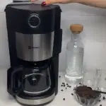 صانعة القهوه الامريكان مع مطحنه سايونا