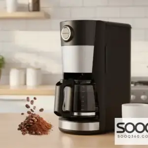 صانعة القهوه الامريكان مع مطحنه سايونا