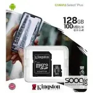 KINGSTON MICRO SD 128GB + SD ADAPTER / Canvas Select