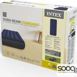 فرشة نفخ مفردة لون كحلي من انتيكس INTEX 76*191 * 25
