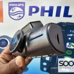 كاميرا تسجيل أمامي خلفي فيليبس CVR700 ( داش كام )