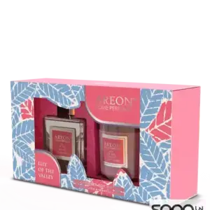كت عطر 150 مل + شمعه ليلي اوف ذا فالي