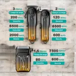 ماكينة حلاقة شعر من VGR-644 ثلاثة  في 1