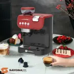 ماكينة القهوة المتكاملة باريستا من #ماركة_سايونا