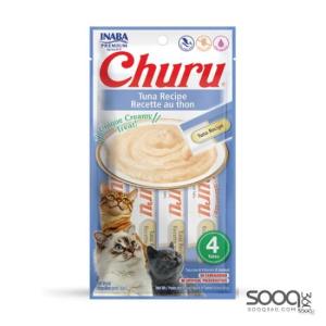 CHURU Tuna Recipe INABA مكافئة للقطط