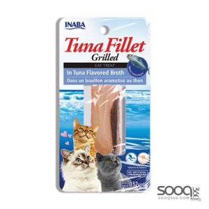 مكافئة للقطط GRILLED TUNA Tuna Flavored Broth INABA