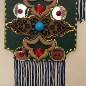 ديكور جداري يدوي قياس (15×30)