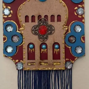 ديكور جداري يدوي قياس (15×30)