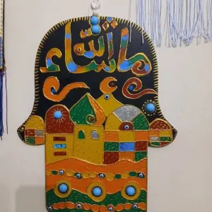 ديكور جداري يدوي قياس (40 سم)