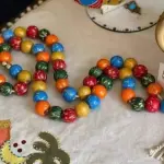 مسبحة خرز حجم كبير شغل يدوي
