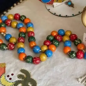 مسبحة خرز حجم كبير شغل يدوي