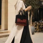 حقيبة يد خرز مطرزة - أصيلة | Petra Noir 🖤