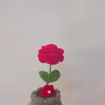 وردة كروشيه هاند ميد