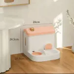 موزع مياه وإطعام أوتوماتيكي للحيوانات الأليفة Automatic water and food dispenser for pets