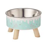 وعاء طعام للحيوانات الأليفة بتصميم "آيس كريم" The High Pet Food Bowl