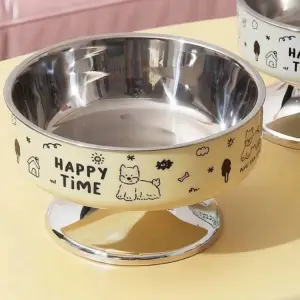 وعاء طعام مرتفع للحيوانات الأليفةPet High Food Bowl