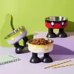 The High Pet Bowl Food وعاء طعام مرتفع للقطط والكلاب