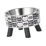 أوعية طعام مرتفعة مصنوعة The High Pet Food Bowl