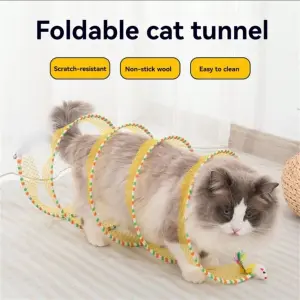لعبة نفق للقطط cat tunnel toy