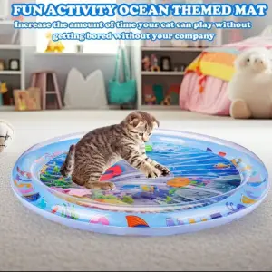 حصيرة لعب مائية للحيوانات الأليفة pet water play mat قياس 85
