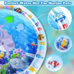 حصيرة لعب مائية للحيوانات الأليفة pet water play mat قياس 85